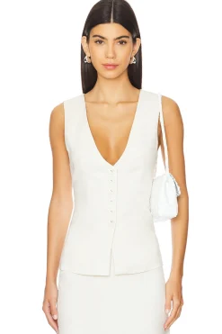 Women WeWoreWhat Matching Sets>Long Line Vest