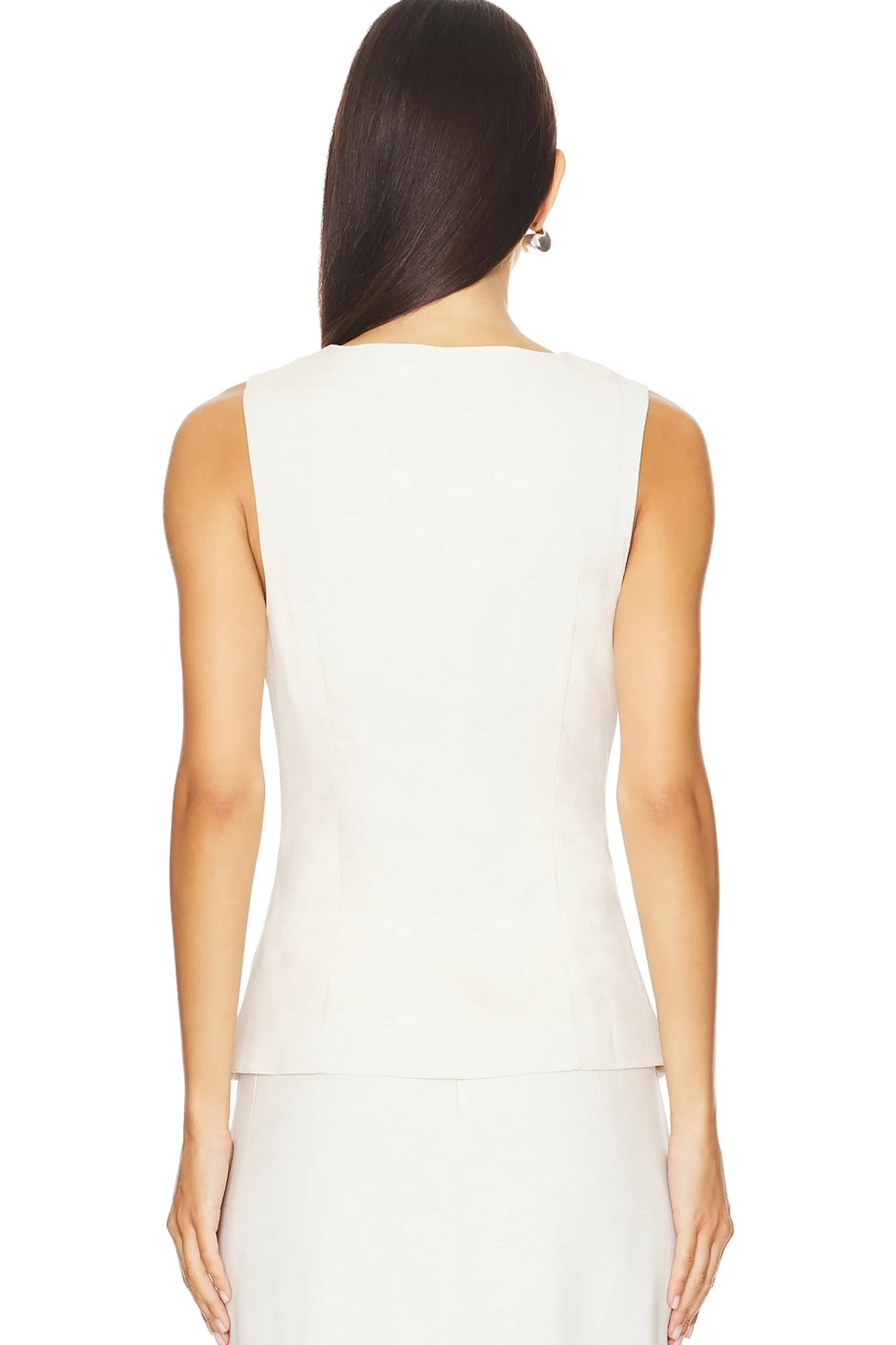 Women WeWoreWhat Matching Sets>Long Line Vest