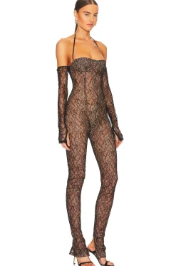 Women LaQuan Smith Jumpsuits>Long Sleeve Jumpsuit