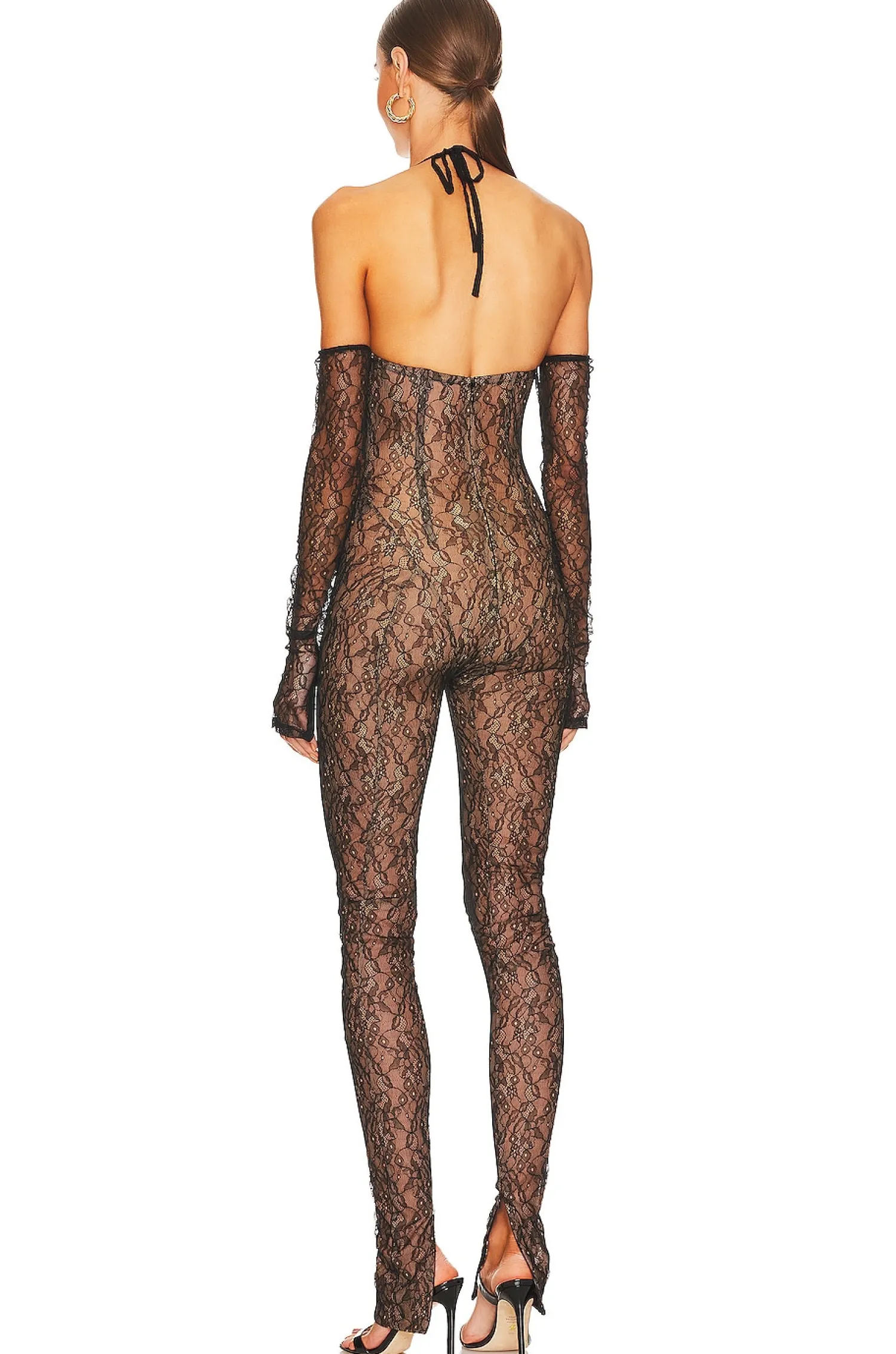 Women LaQuan Smith Jumpsuits>Long Sleeve Jumpsuit