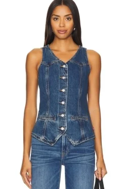Women LEVI'S Jackets & Coats>Longline Denim Vest