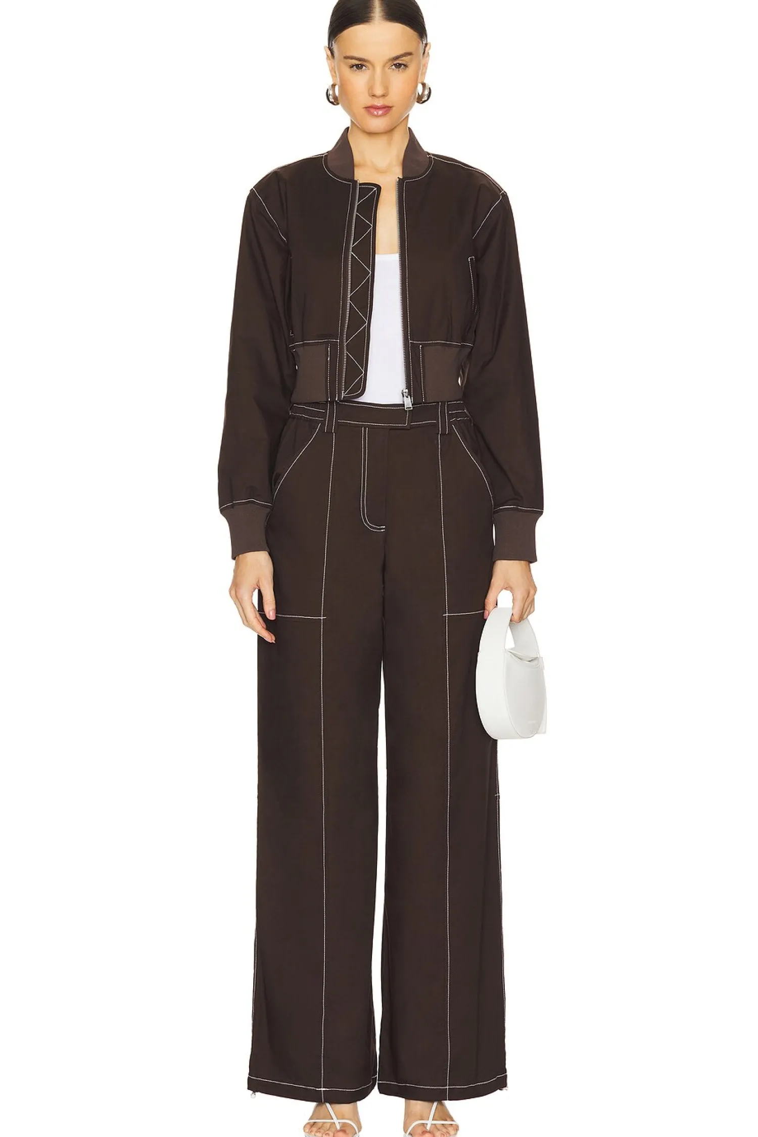 Women SIMKHAI Jackets & Coats>Lorenzo Bomber