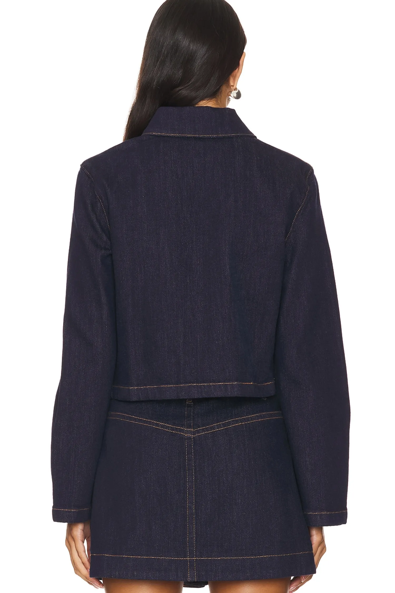 Women Bardot Matching Sets>Lorenzo Denim Shirt