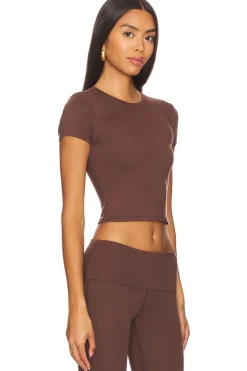 Women WellBeing + BeingWell Matching Sets>LoungeWell Light Lila Tee