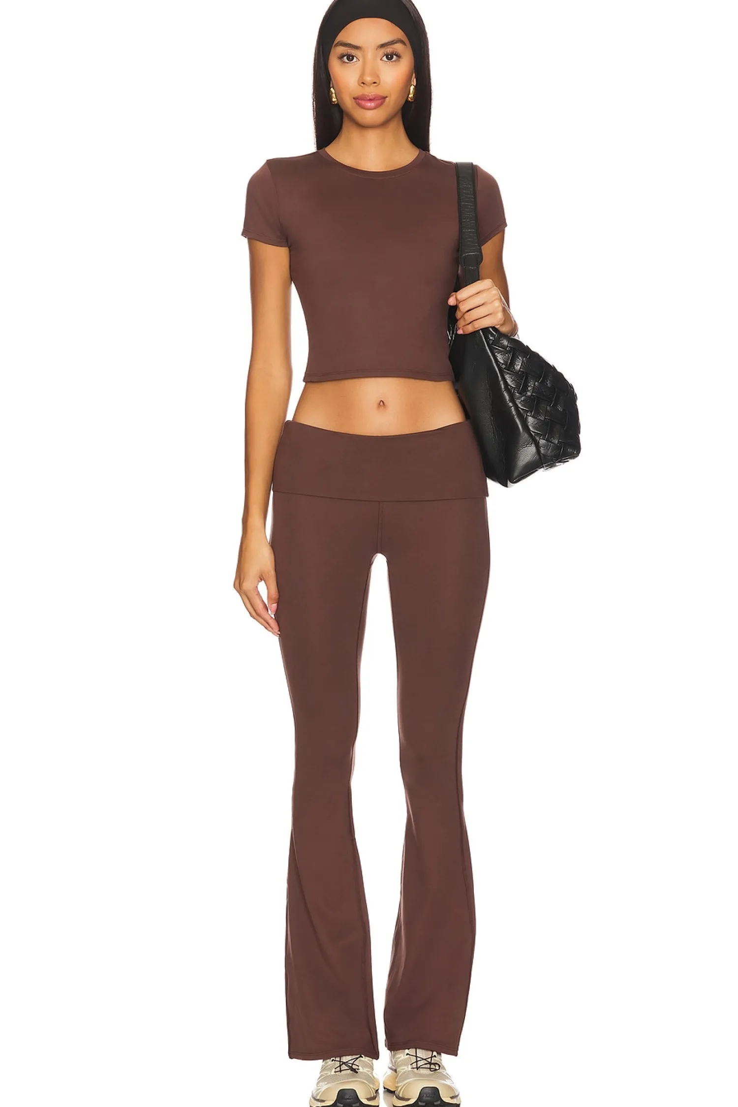 Women WellBeing + BeingWell Matching Sets>LoungeWell Light Lila Tee