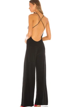Women Norma Kamali Jumpsuits>Low Back Slip Jumpsuit