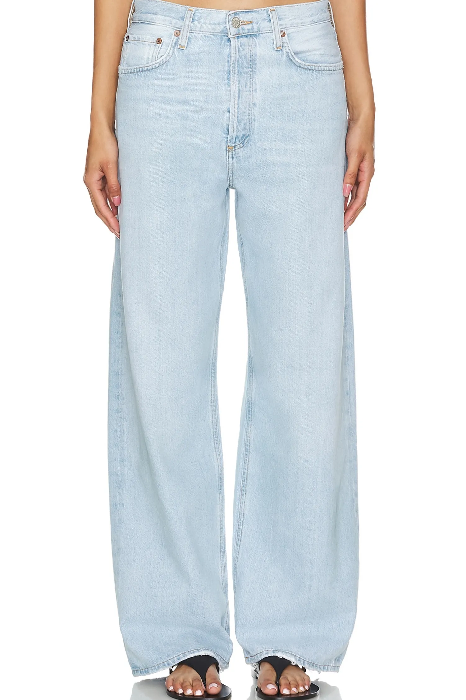 Women AGOLDE Pants>Low Slung Baggy