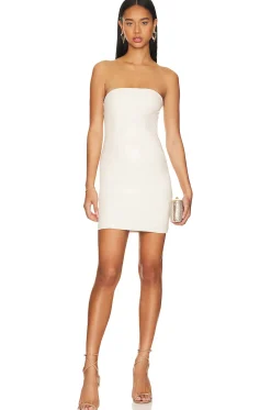 Women LBLC The Label Dresses>Luca Faux Leather Dress