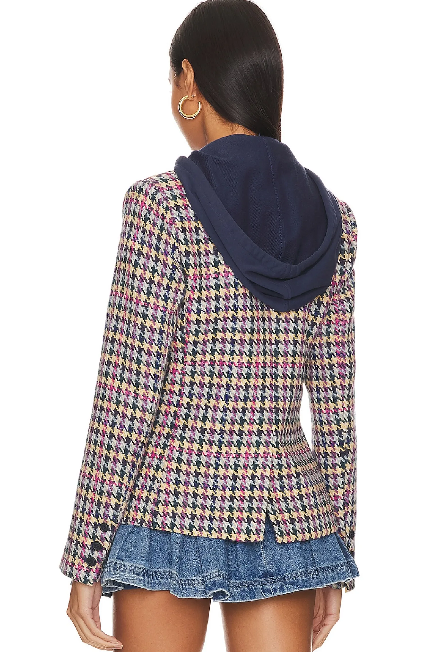 Women Central Park West Jackets & Coats>Lucia Multi Houndstooth Jacket