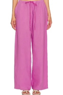 Women Nation LTD Pants|Matching Sets>Lucia Tie Waist Pant
