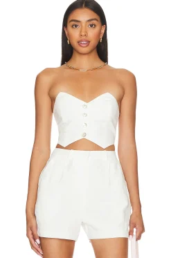 Women Amanda Uprichard Matching Sets>Lucien Top