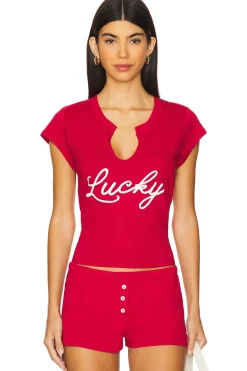 Women Bella Venice Matching Sets>Lucky Tee