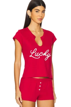 Women Bella Venice Matching Sets>Lucky Tee
