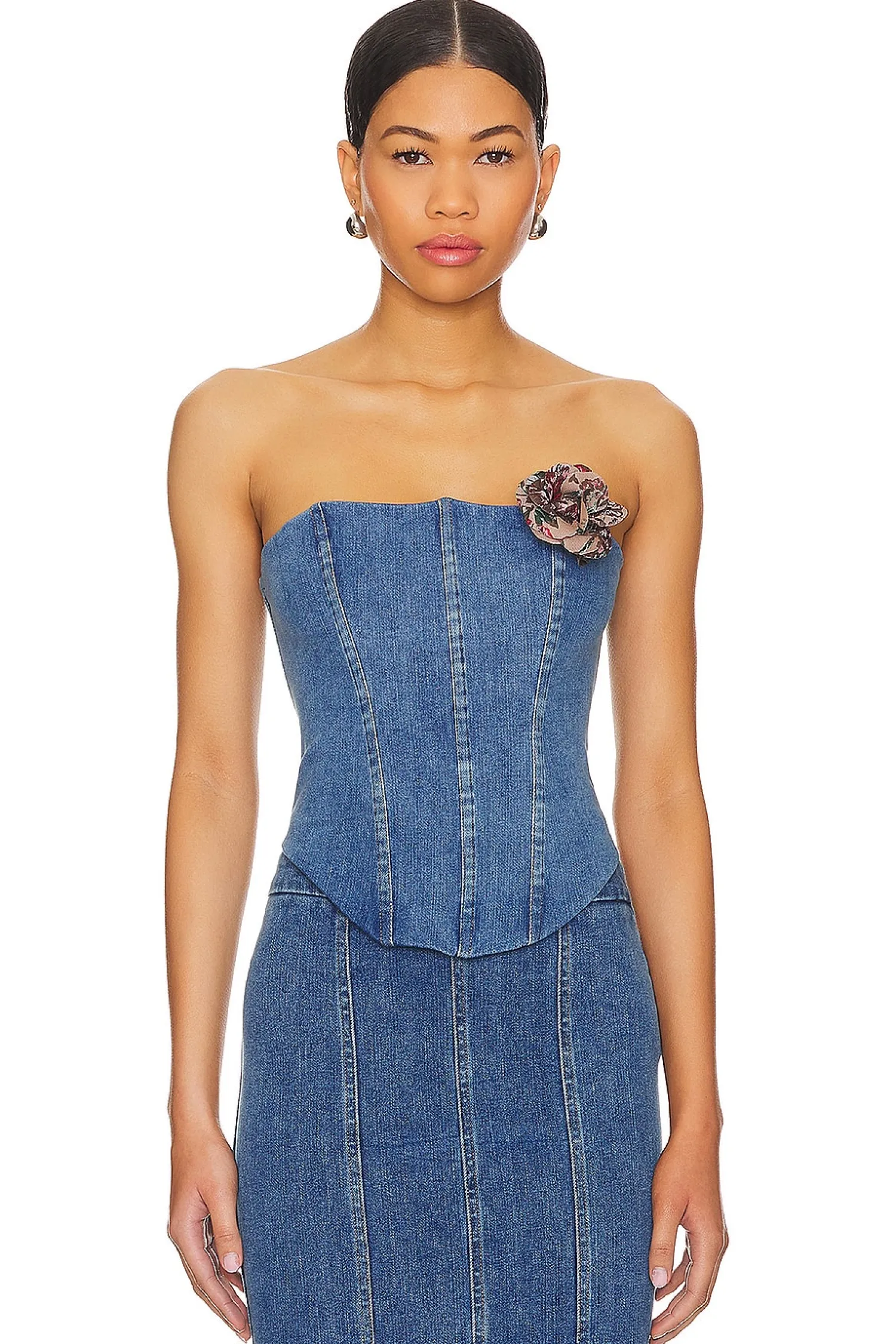 Women MAJORELLE Matching Sets>Luda Bustier Top