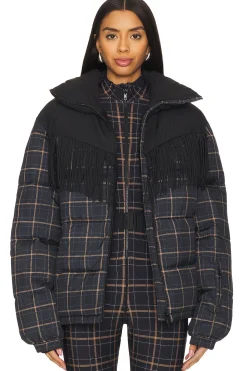 Women THE UPSIDE Jackets & Coats>Lumiere Fox Puffer Jacket