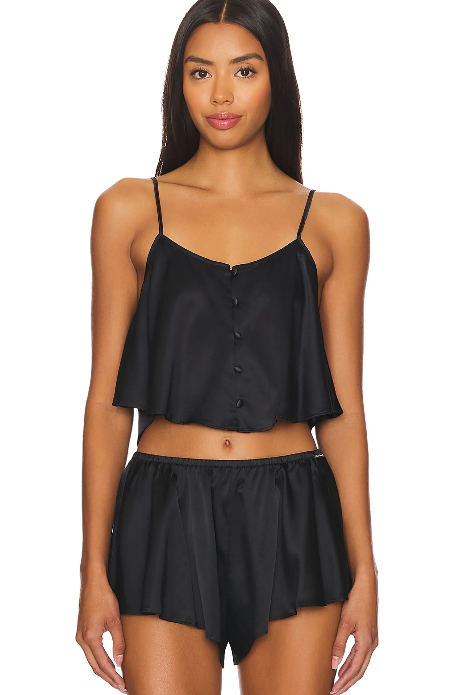 Women fleur du mal Lingerie & Sleepwear>Luxe Flutter Cami