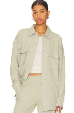 Women eberjey Jackets & Coats>Luxe Shacket