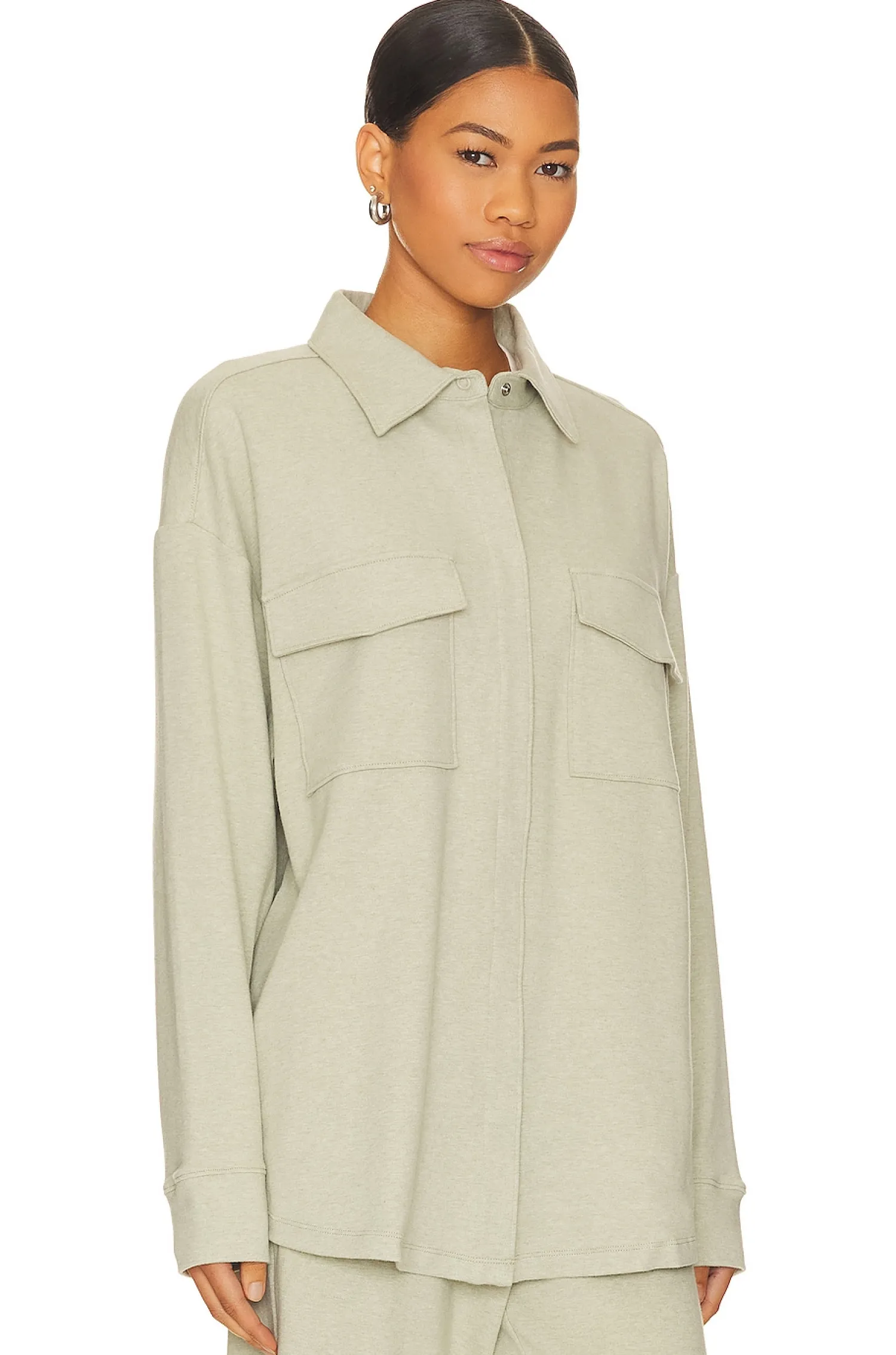 Women eberjey Jackets & Coats>Luxe Shacket