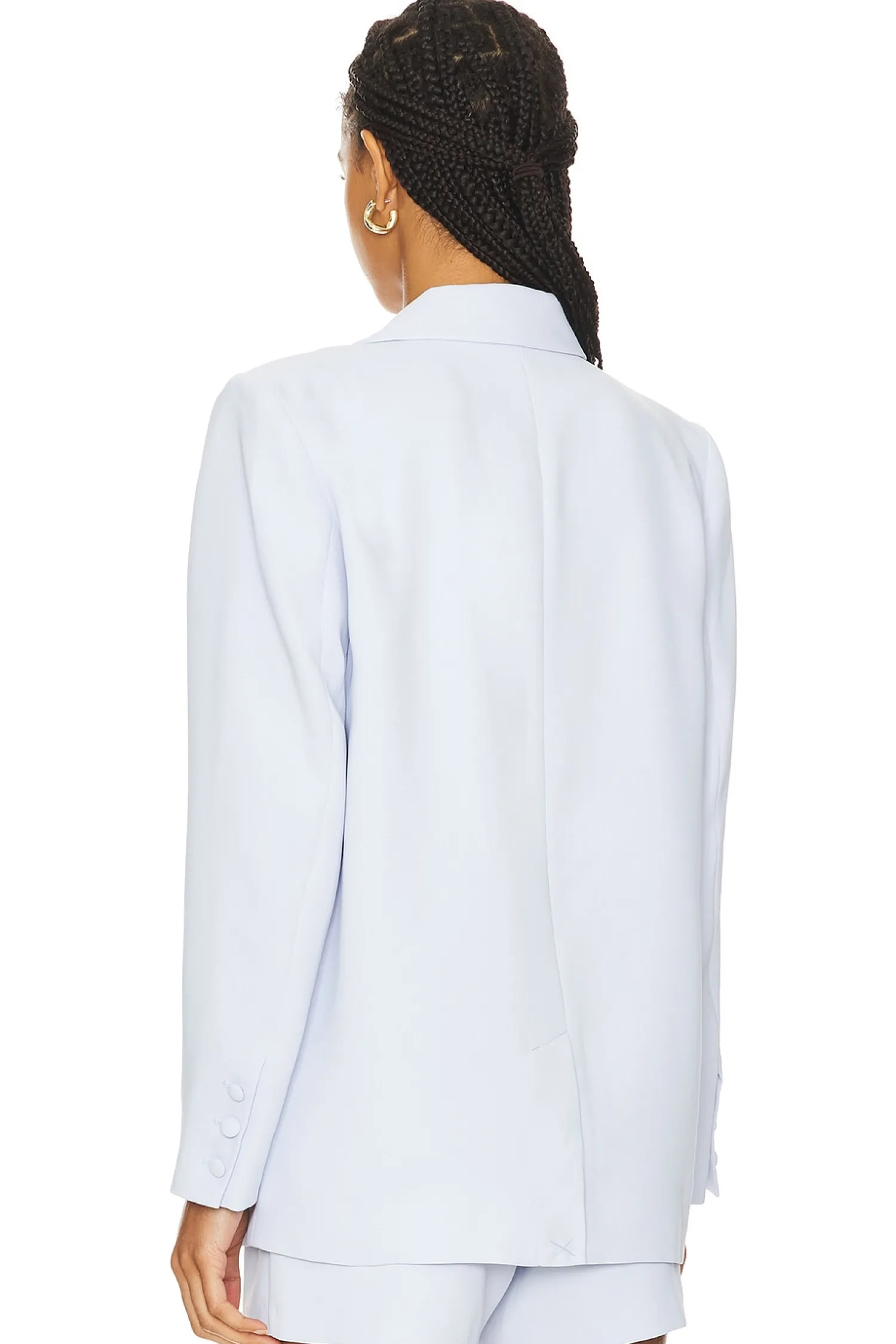Women Good American Jackets & Coats>Luxe Suiting Boyfriend Blazer