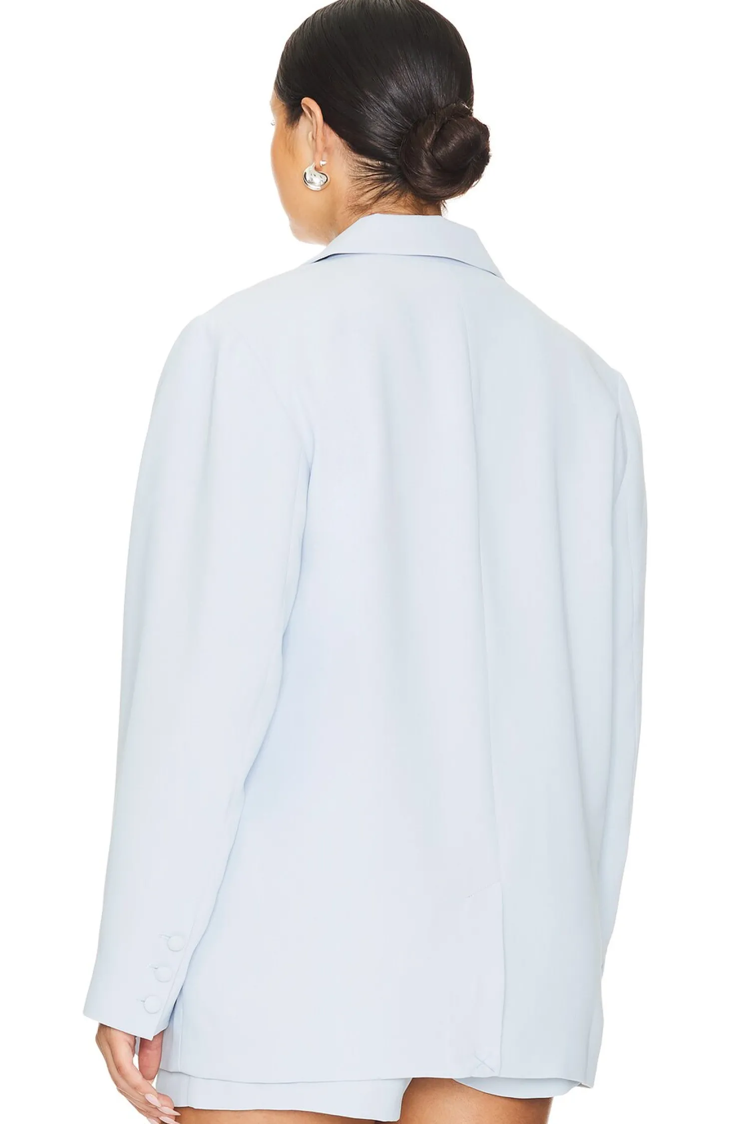 Women Good American Jackets & Coats>Luxe Suiting Boyfriend Blazer