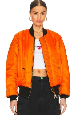 Women ALPHA INDUSTRIES Jackets & Coats>MA-1 Blood Chit Bomber