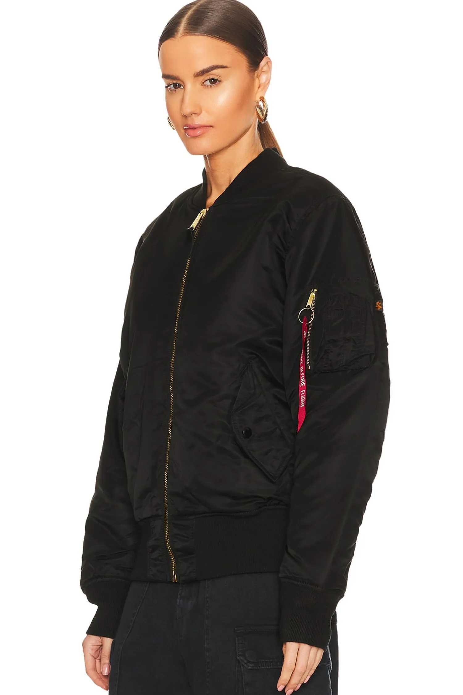 Women ALPHA INDUSTRIES Jackets & Coats>MA-1 Blood Chit Bomber