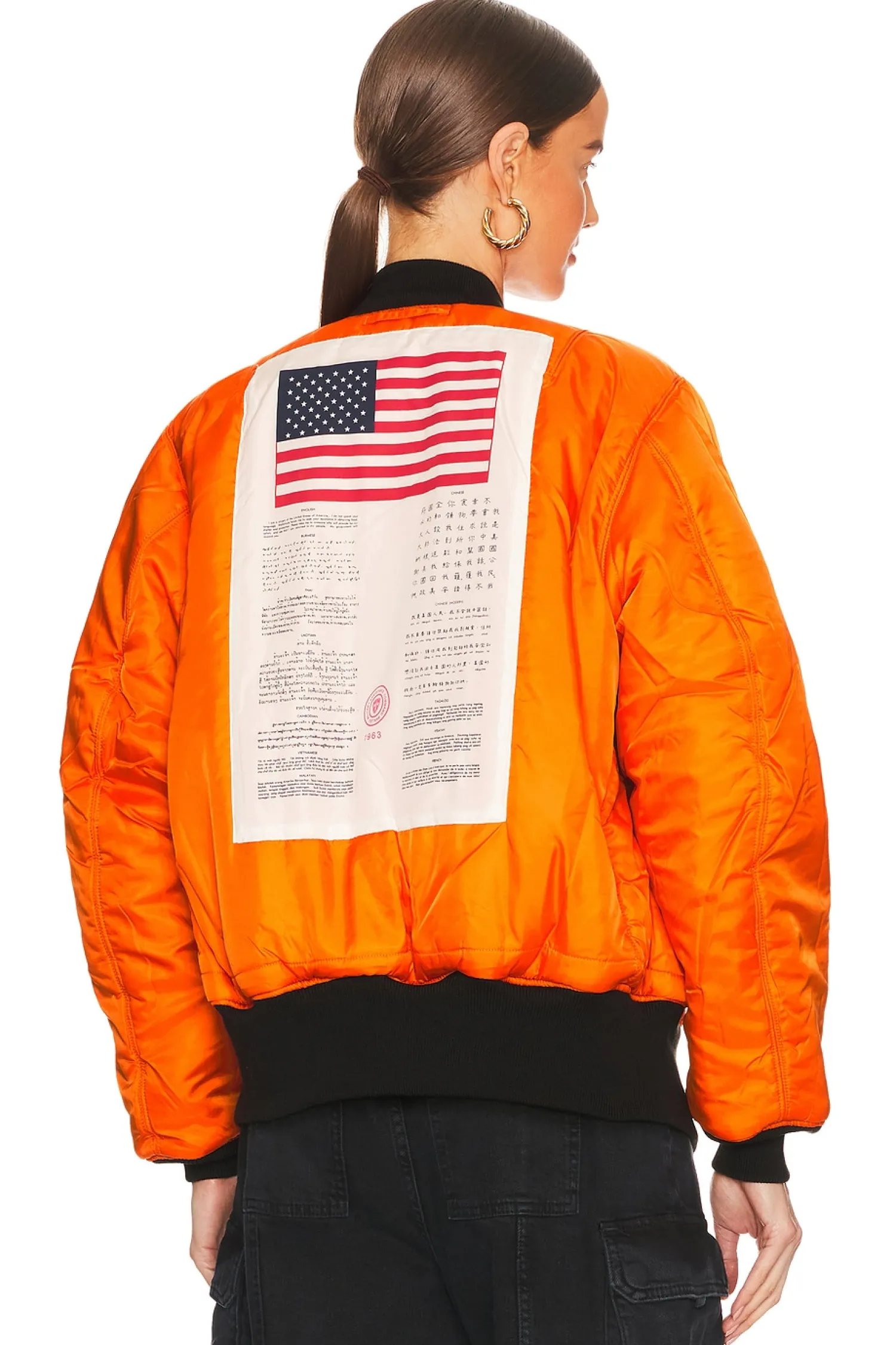 Women ALPHA INDUSTRIES Jackets & Coats>MA-1 Blood Chit Bomber