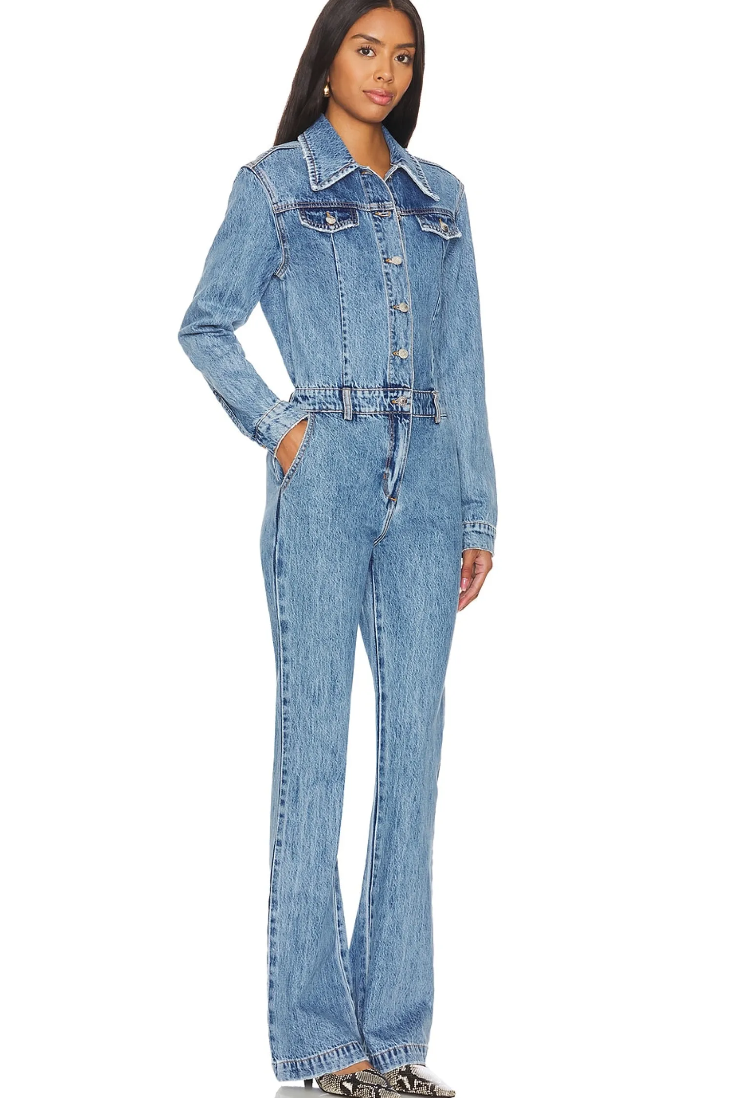 Women SER.O.YA Jumpsuits>Mabel Fitted Mid Rise Jumpsuit