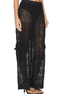 Women Agua Bendita Pants>Maca Cargo Knotted Pants