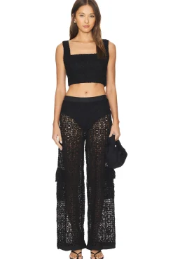 Women Agua Bendita Pants><noscript><img width=