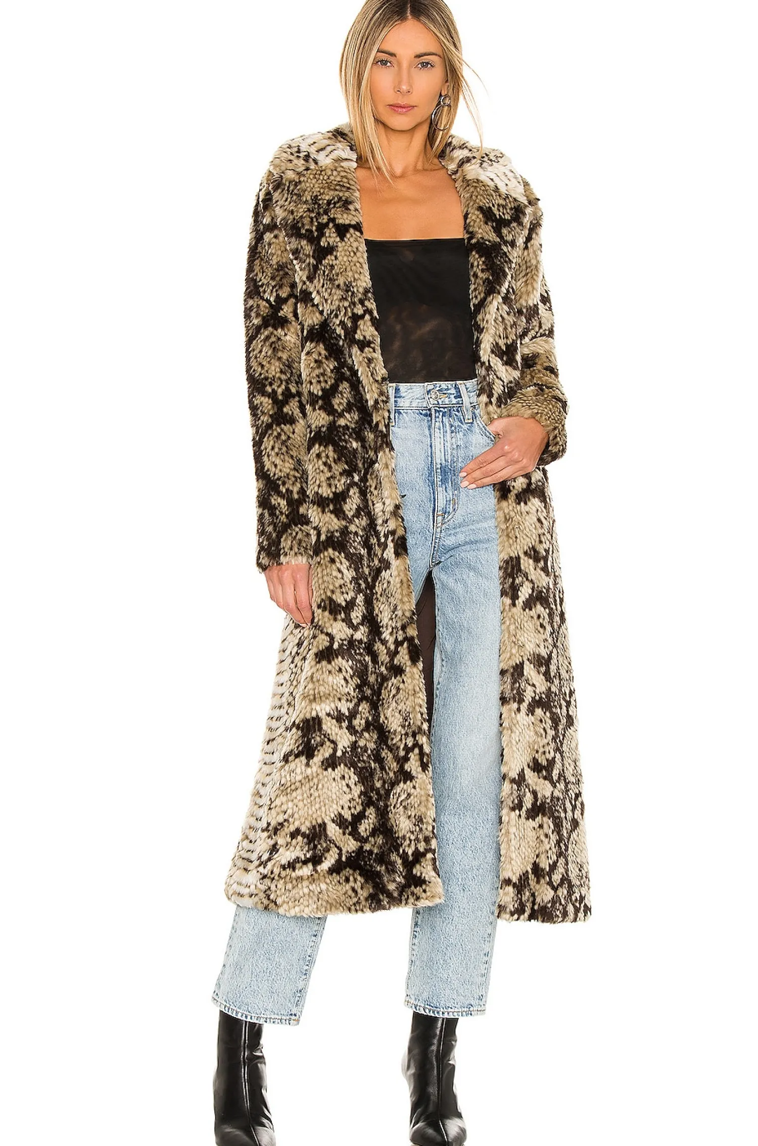 Women Unreal Fur Jackets & Coats>Madam Grace Faux Fur Coat
