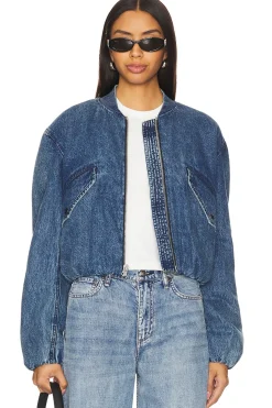 Women Rag & Bone Jackets & Coats>Maggie Cropped Bomber