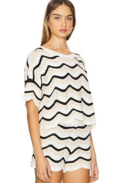 Women LSPACE Matching Sets>Make Waves Sweater