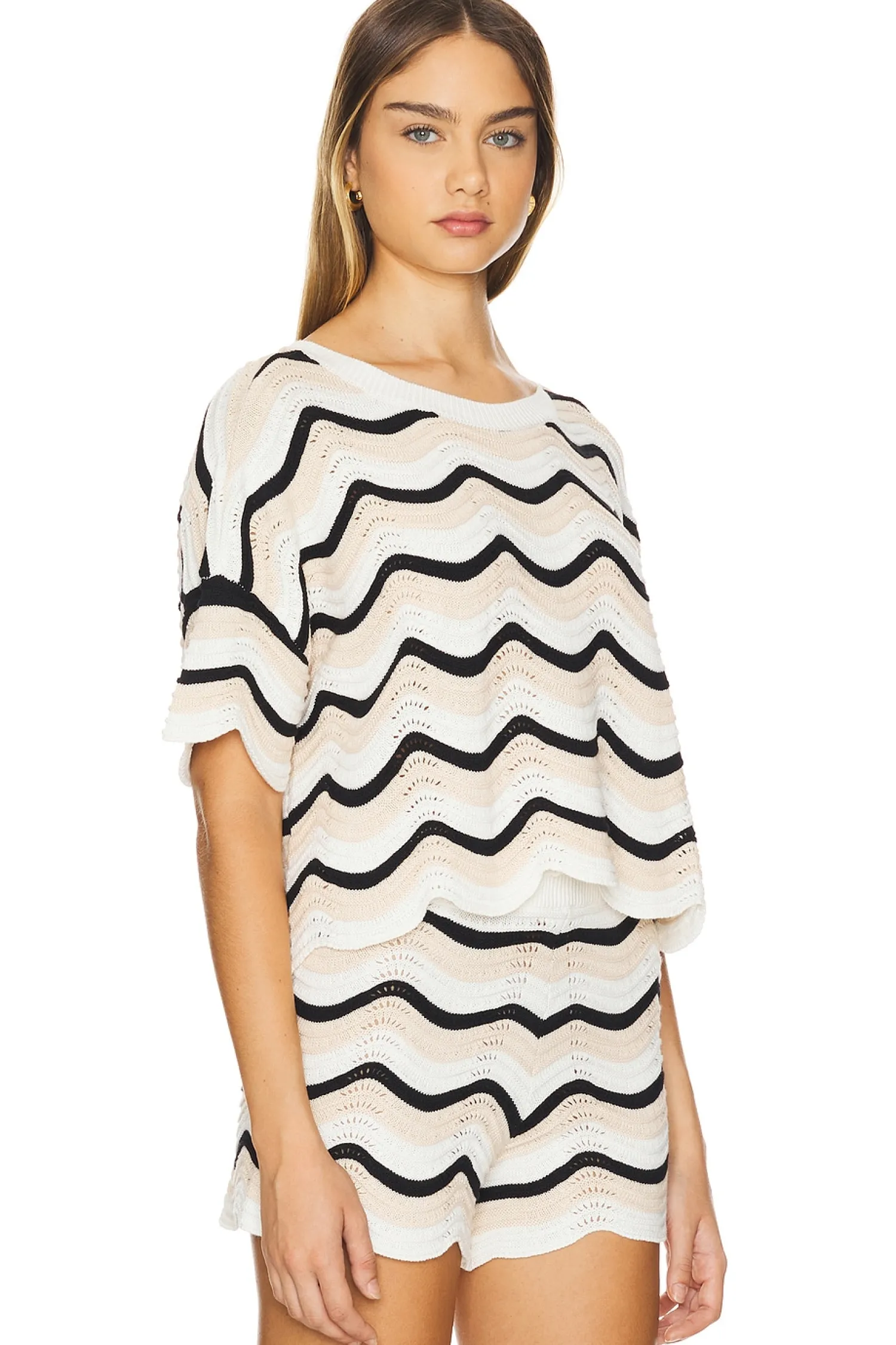 Women LSPACE Matching Sets>Make Waves Sweater