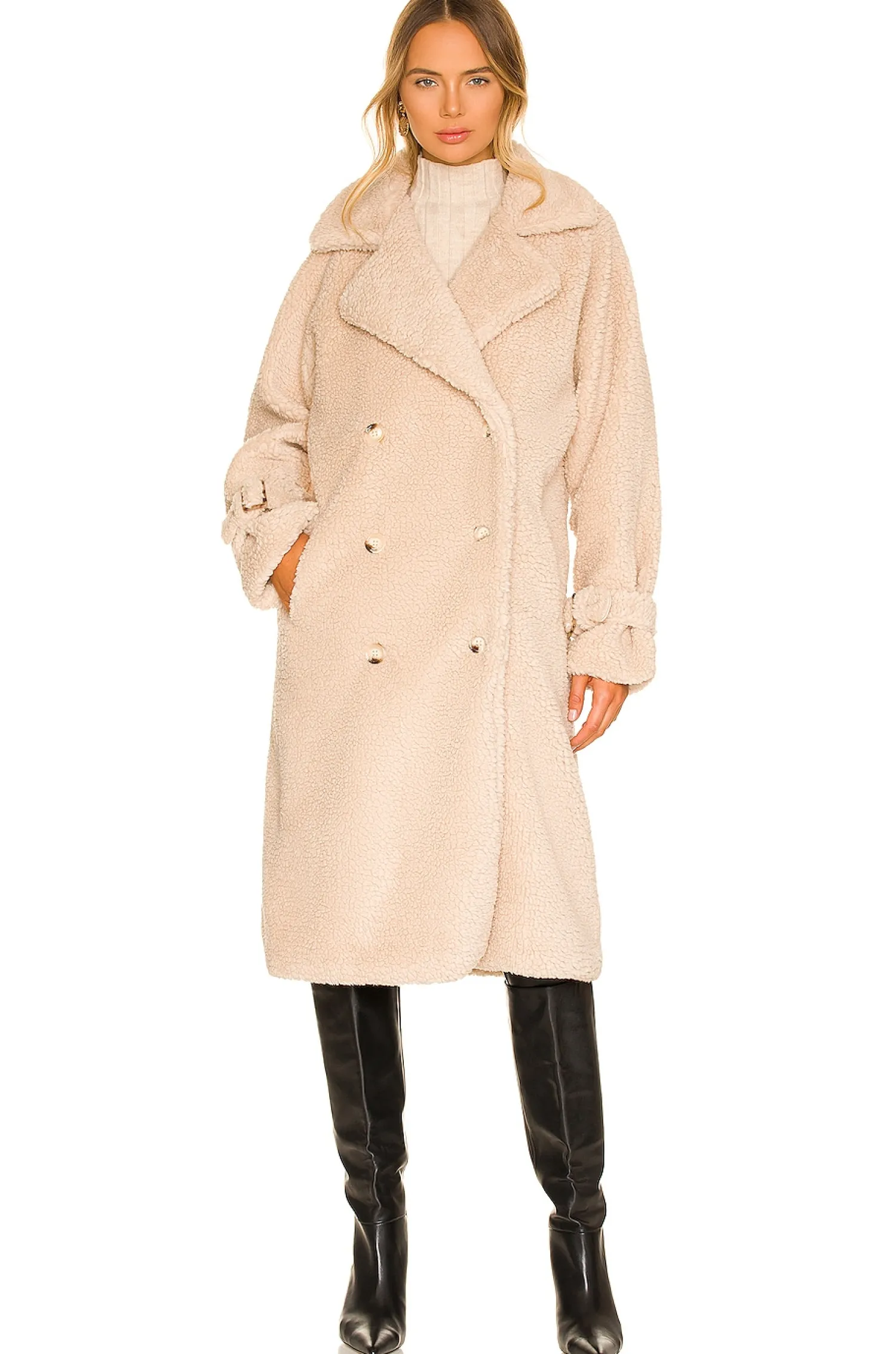 Women LAMARQUE Jackets & Coats>Malani Faux Fur Coat