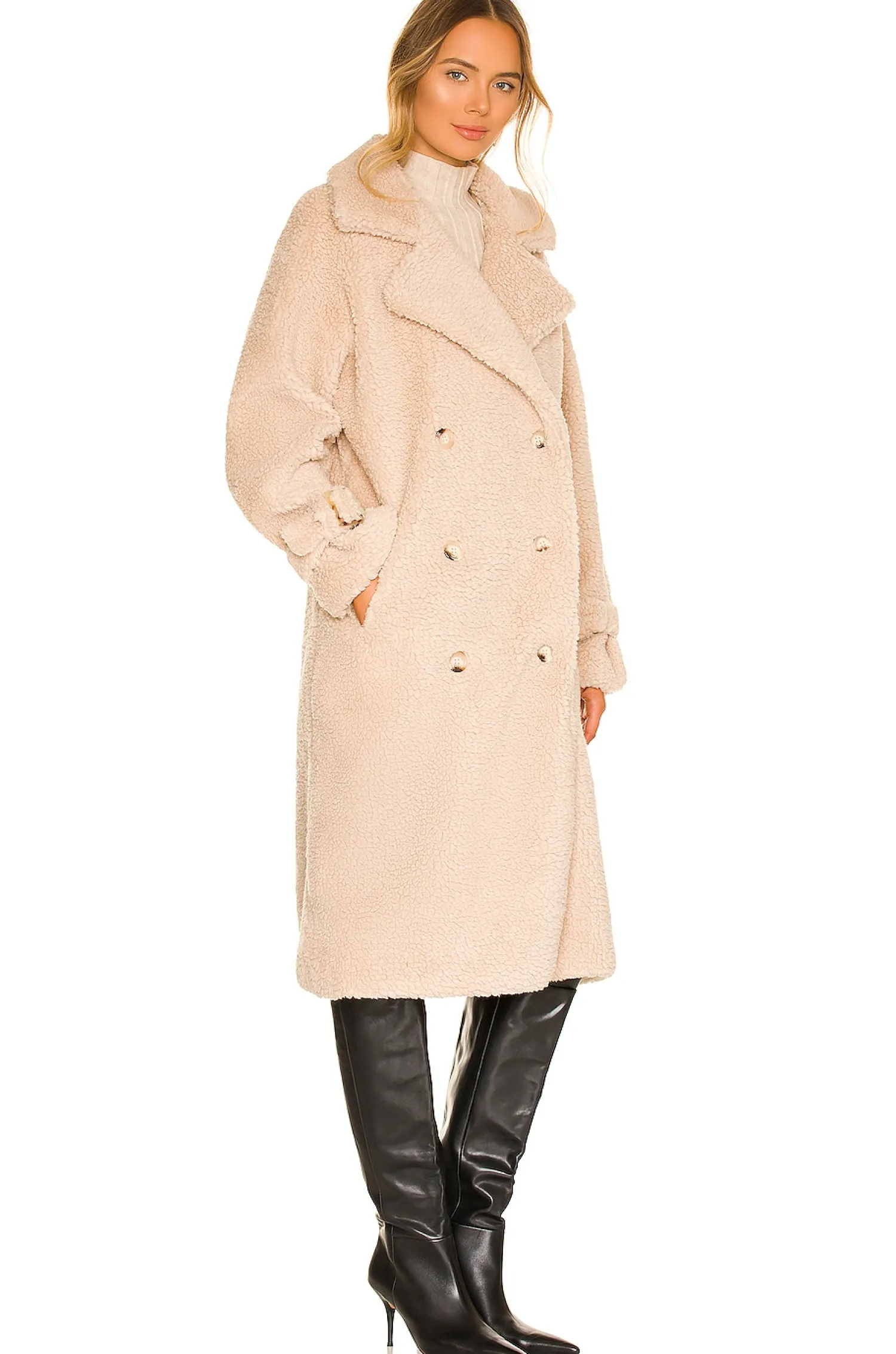 Women LAMARQUE Jackets & Coats>Malani Faux Fur Coat