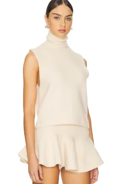 Women Susana Monaco Matching Sets>Mapache Mock Neck Vest