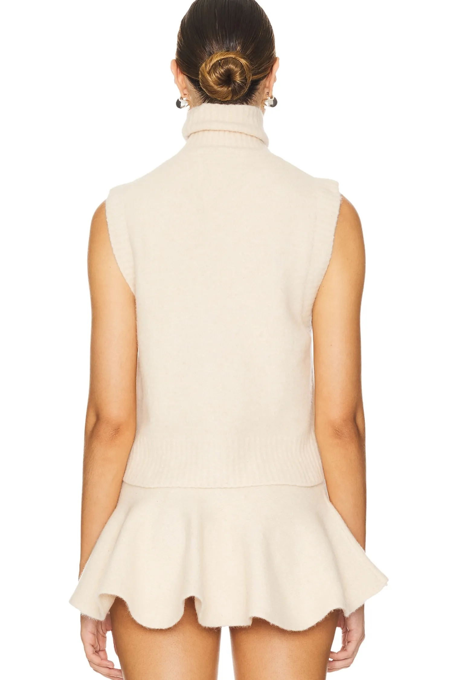 Women Susana Monaco Matching Sets>Mapache Mock Neck Vest