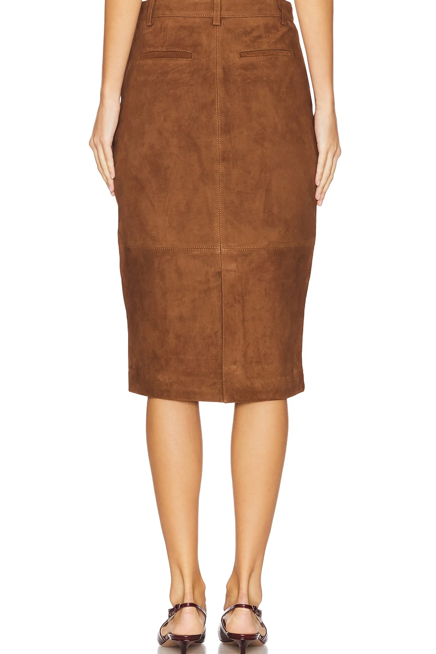 Women retrofete Matching Sets>Marcella Suede Skirt