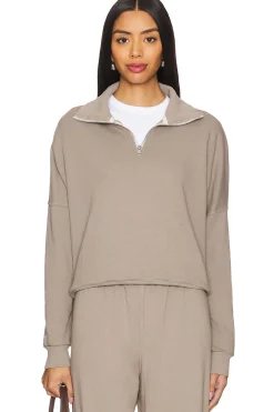 Women perfectwhitetee Loungewear>Maren Half Zip