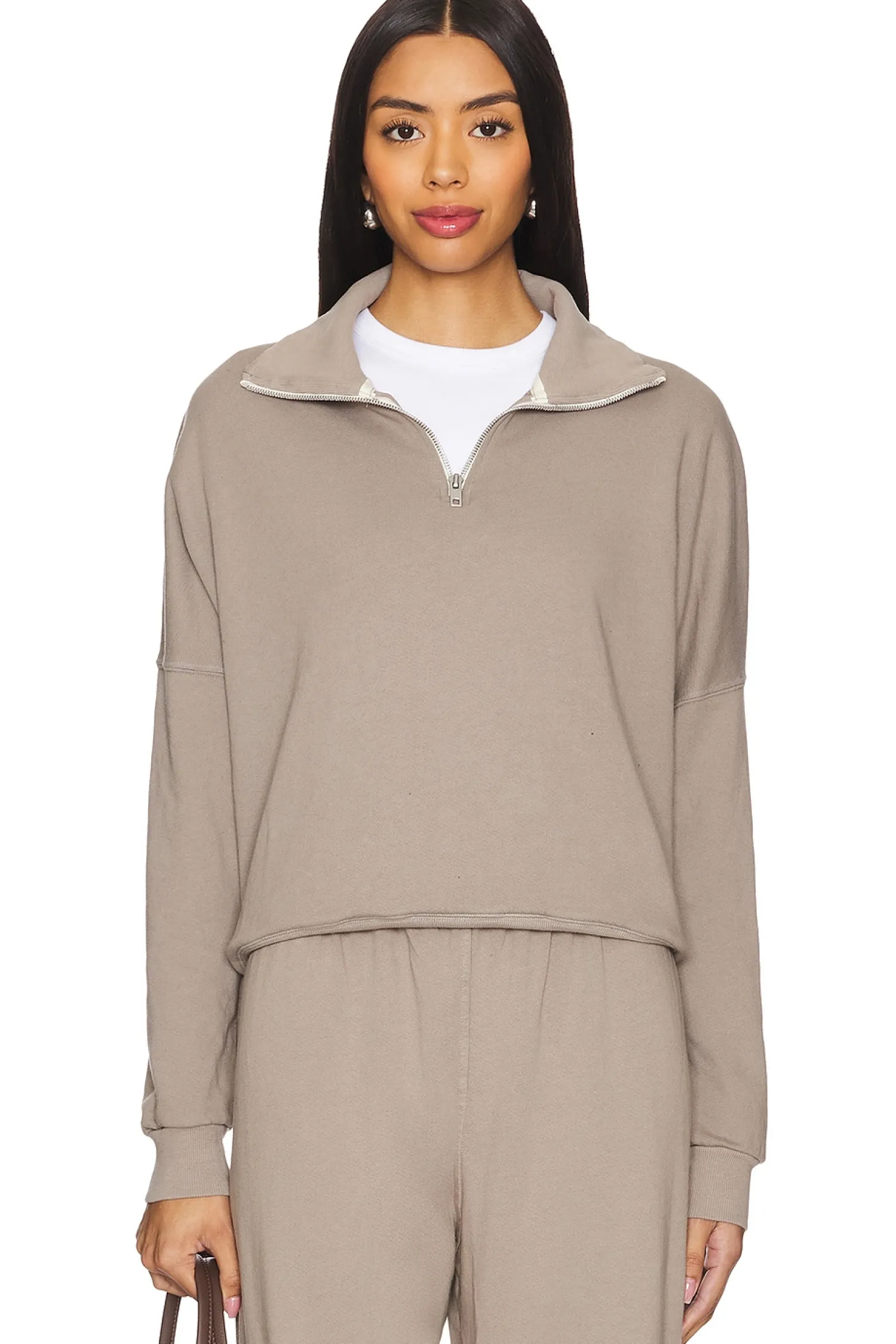 Women perfectwhitetee Loungewear>Maren Half Zip