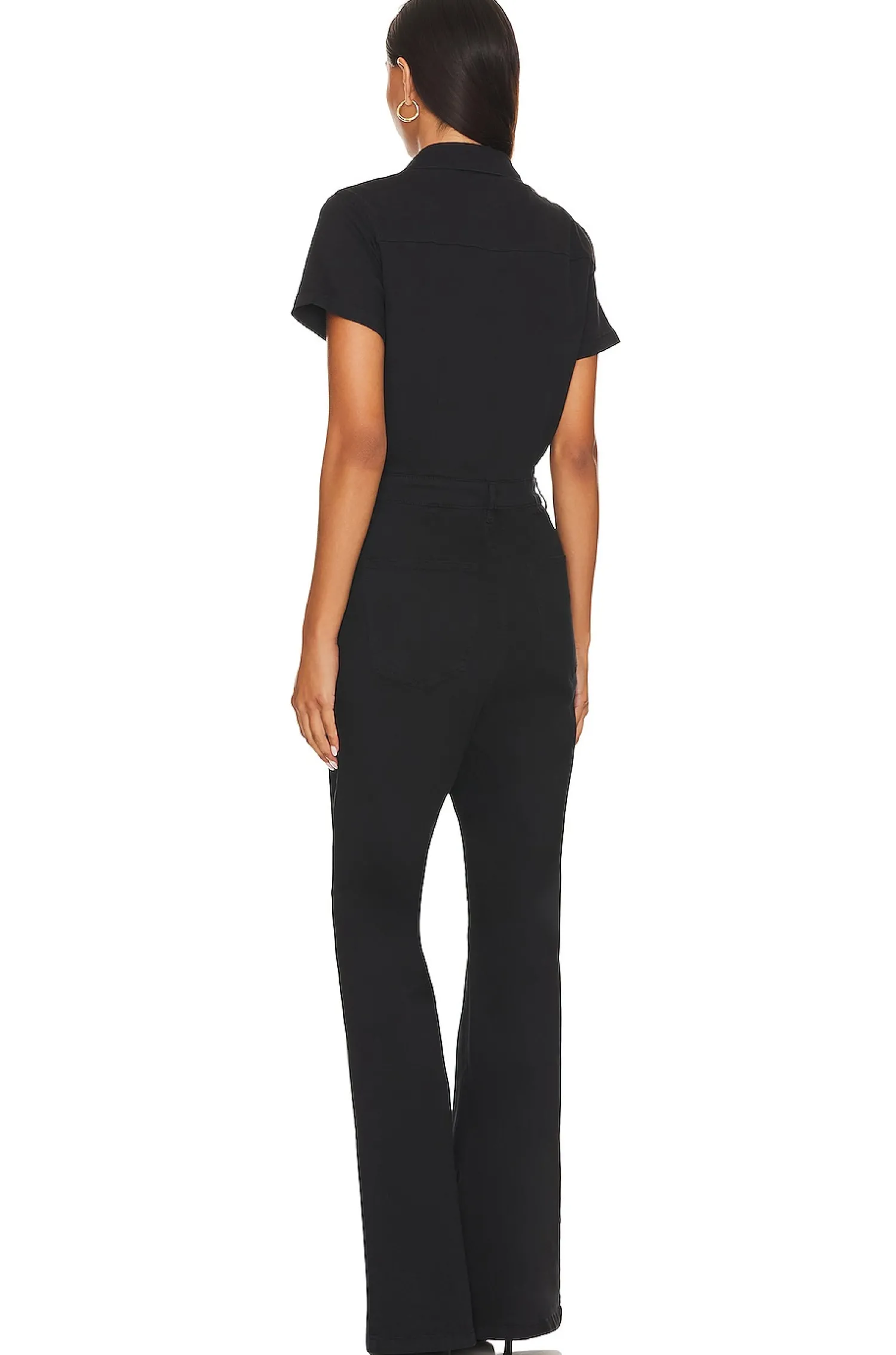Women PISTOLA Jumpsuits>Martina Short Sleeve Flare Jumpsuit