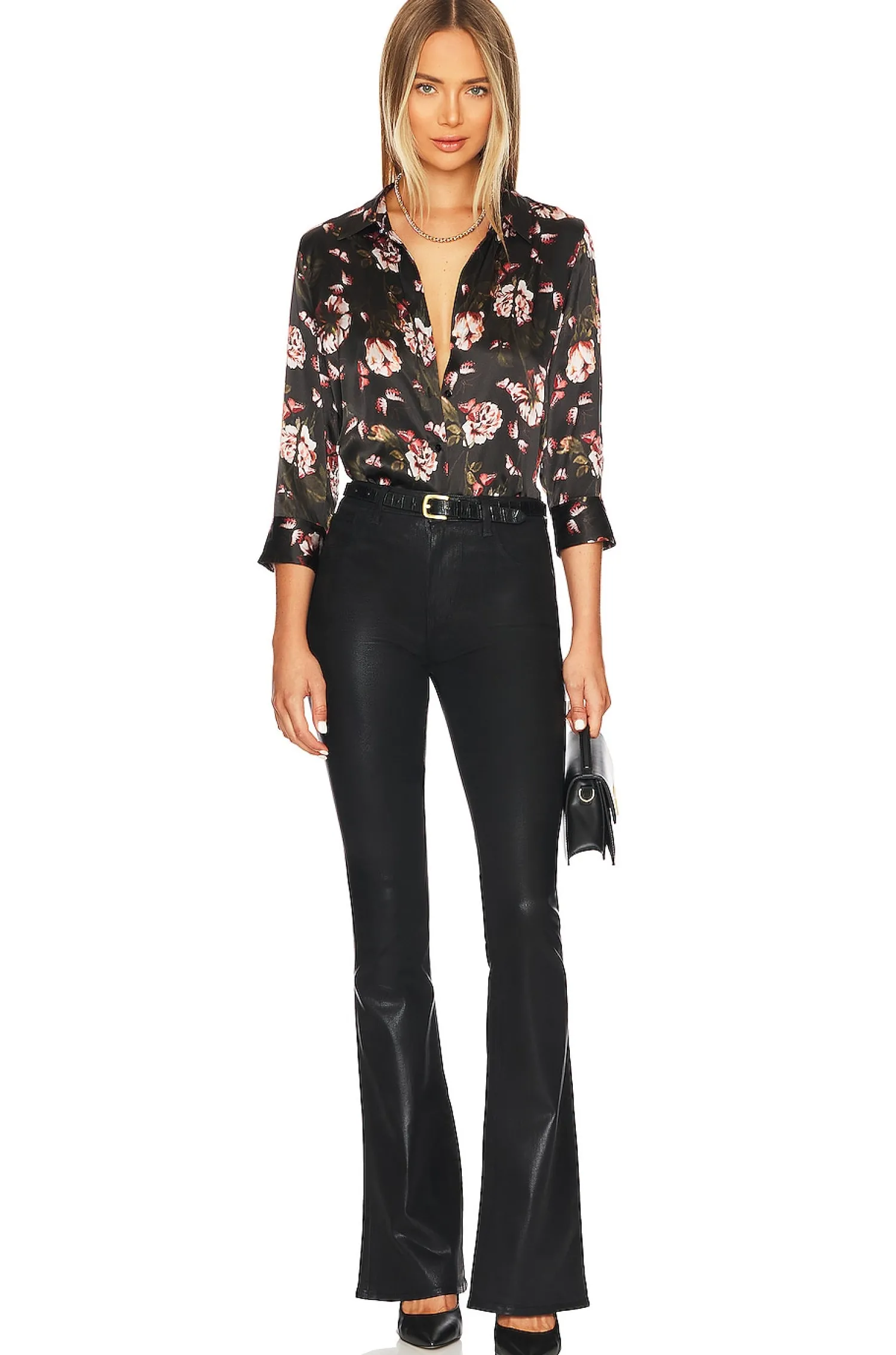 Women L'AGENCE Pants>Marty High Rise Flare