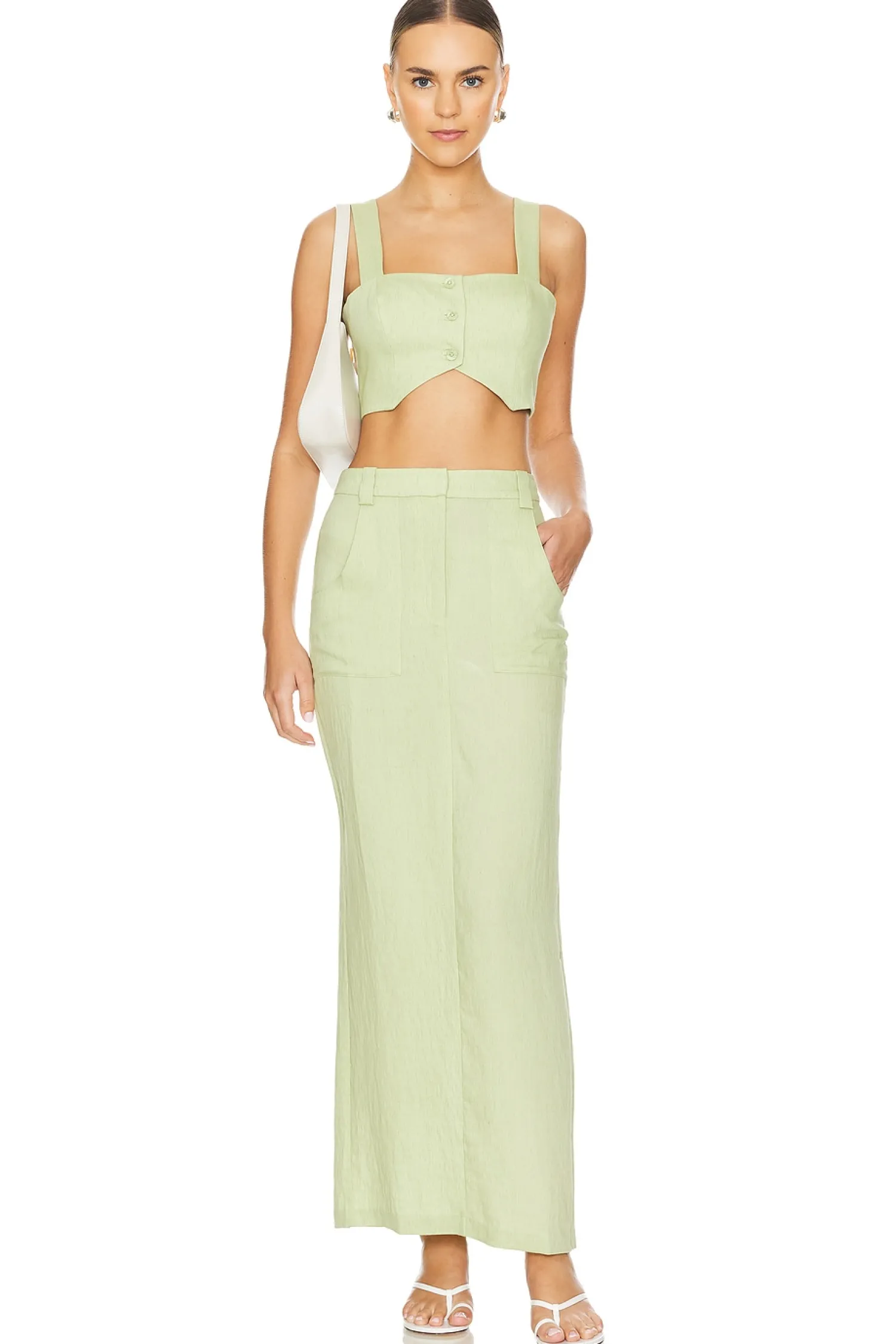 Women Amanda Uprichard Matching Sets>Masters Skirt