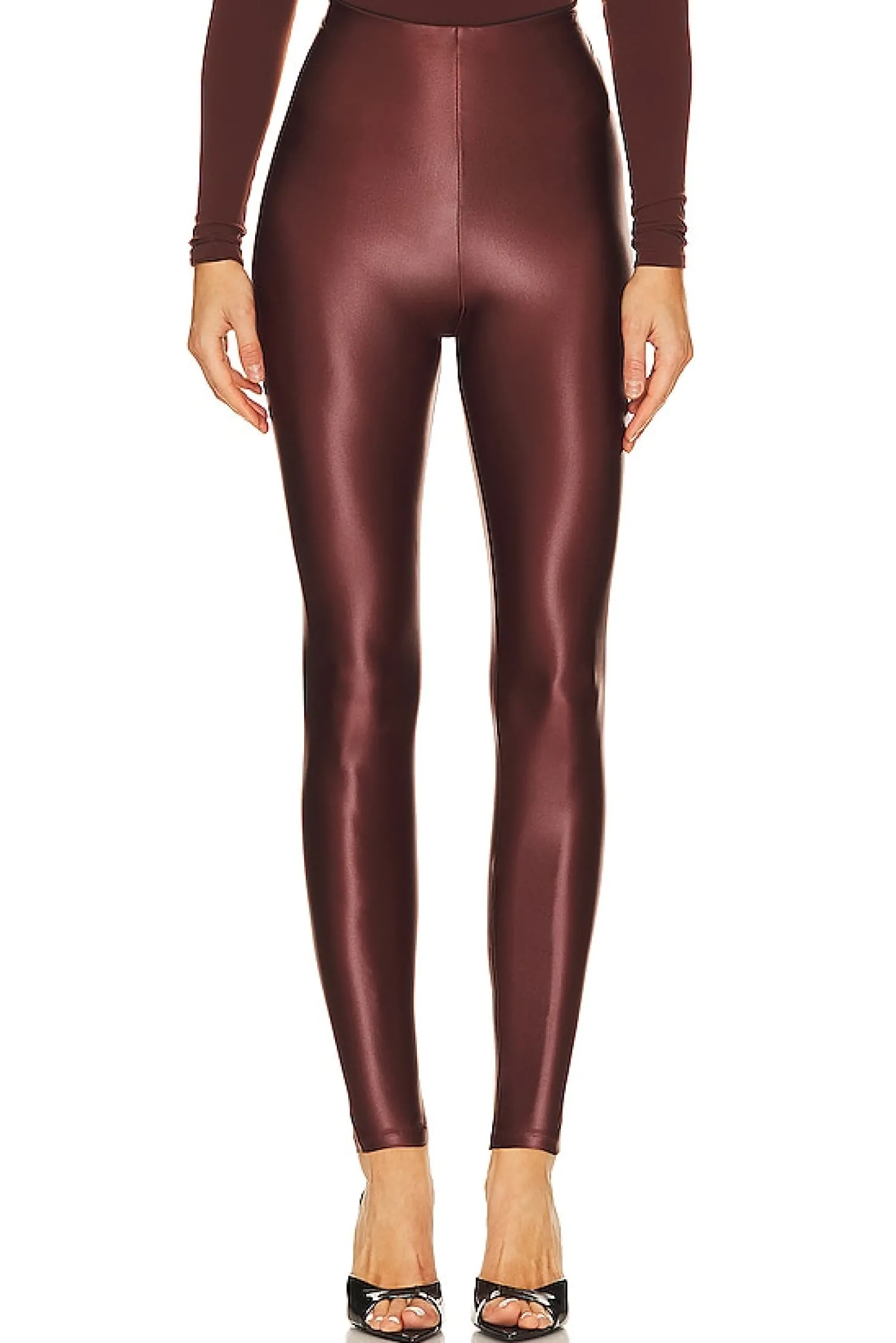 Women Commando Pants>Matte Metallic Legging