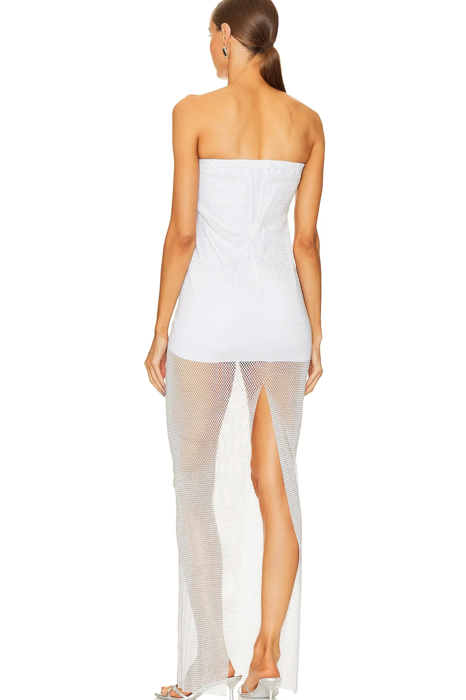 Women Santa Brands Dresses>Maxi Dress With Open Shoulders