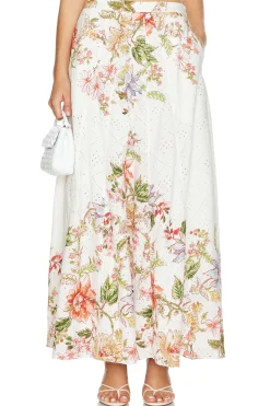 Women HEMANT AND NANDITA Matching Sets>Maxi Skirt