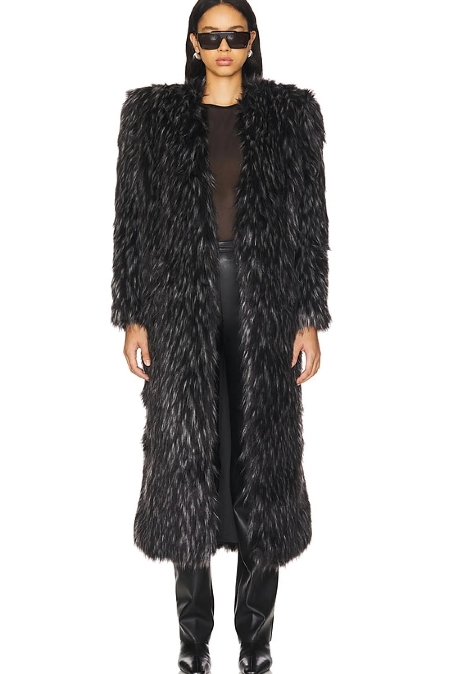 Women Zhivago Jackets & Coats>Mechanical Dolls Faux Fur Coat