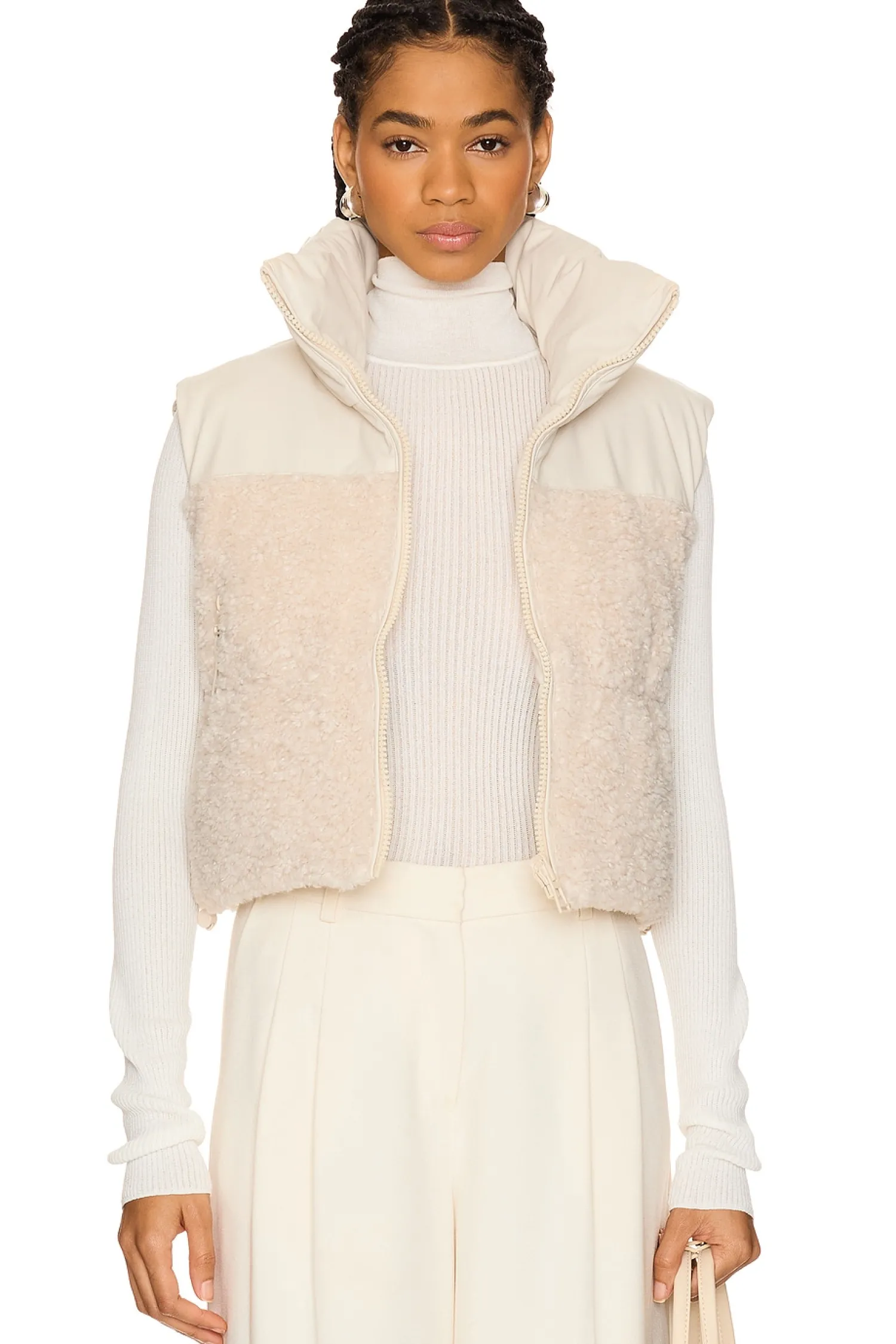 Women LAMARQUE Jackets & Coats>Melicia Faux Fur Vest