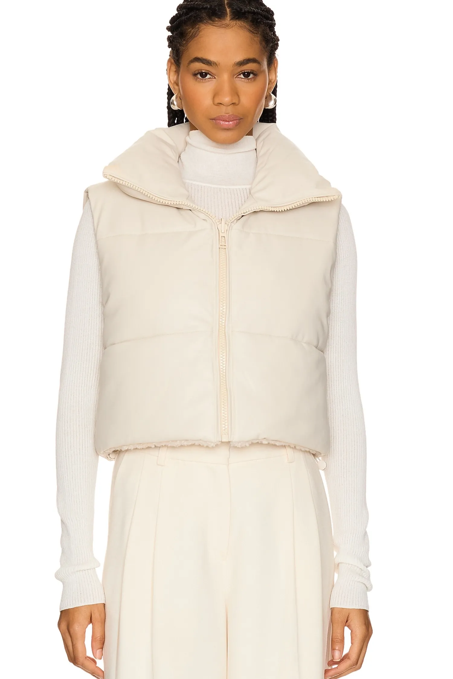 Women LAMARQUE Jackets & Coats>Melicia Faux Fur Vest